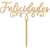 Cake Topper MDF - Felicidades 2 - comprar online