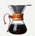 Decanter de vidro + Dripper de Inox