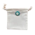 Bolsa para péndulos. De lienzo con dije "Ojo Turco"