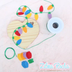 Recortes Decoração de Natal - Apostila Dri Medeiros - ( Link para a compra da apostila na descrição ) - Escolha o modelo - Importante ler a descrição antes da compra - loja online