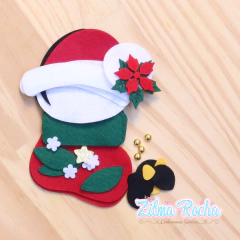 Recortes Pingentes de Natal - IMPORTANTE!! Leia a DESCRIÇÃO - Apostila Dri Medeiros - ( Link para a compra da apostila na descrição ) - Escolha o modelo