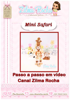 BAIXE GRÁTIS MOLDES DIGITAIS - SAFARI MINI - PARA BAIXAR TEM O LINK NA DESCRIÇÃO - comprar online