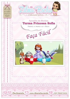 PRINCESINHA SOFIA - APOSTILA DE MOLDES DIGITAIS EM PDF