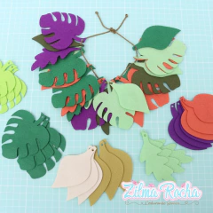 Conjunto de folhas - Maui