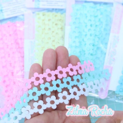 Flores em cordão com 50 cm de comprimento- Escolha a Cor