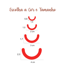 Boquinha delicada - Escolha o Tamanho e a Cor Desejada