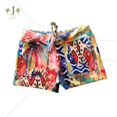 Shorts Ilhos Colorido