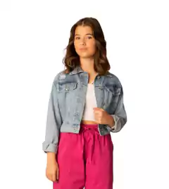 Jaqueta Jeans Azul - comprar online