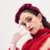 Diadema Chignon Federica (rojo) - Josefa Bohemia