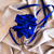 Imagen de Flor Flamenca Azul Francia
