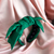 Diadema Chignon Hepburn Verde Benetton