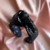 Turbante Disco Negro