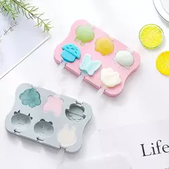 MOLDE DE SILICONA PARA MINI HELADOS: CREATIVIDAD Y DIVERSIÓN EN CADA BOCADO - comprar online