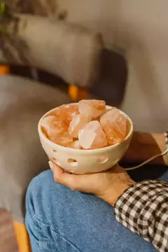 LAMPARA DE SAL CON CUENCO en internet