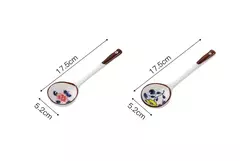 CUCHARA CERAMICA CON ESTAMPA - comprar online