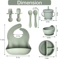 SET INFANTIL PRIMERAS COMIDAS - GIFTYS TIENDA 