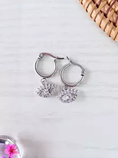 Par de aritos Strass - comprar online
