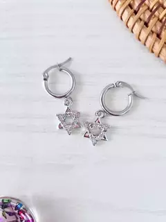 Imagen de Par de aritos Strass