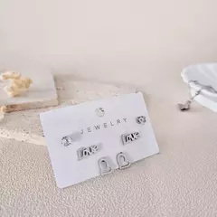 Set x 3 Par De Aritos variados - tienda online