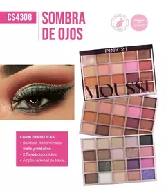 Paleta de Sombras Mousse "Pink 21"