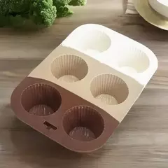 MOLDE DE SILICONA PARA MUFFINS