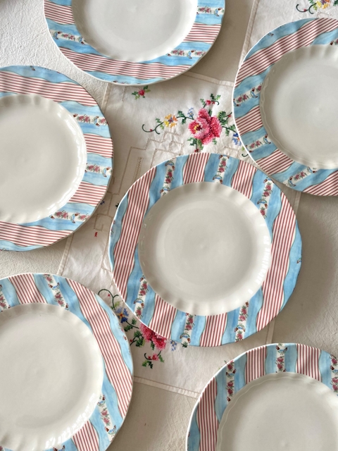 Set x 6 platos de 27cm Johnson Bros Farmhouse chic