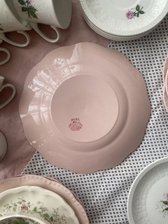 Plato playo 23cm Meakin England Rosa - comprar online
