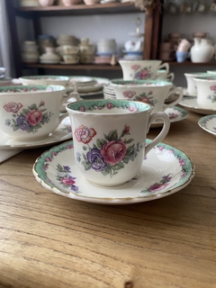 Pocillo de cafe con plato Royal Staffordshire Clarice Cliff Nancy en internet