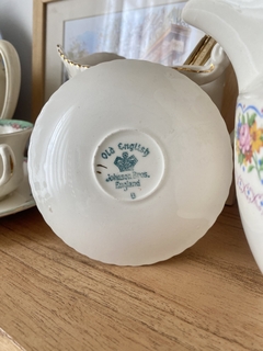 Pocillo de café con plato Johnson Bros Old English - tienda online