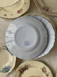 Plato de postre o entrada 20cm Meakin England Celeste - comprar online