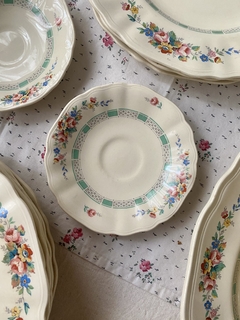 Platito de cafe 12cm ingles Meakin Sunshine