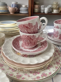 Pocillo de cafe con plato Wedgwood Avon Cottage