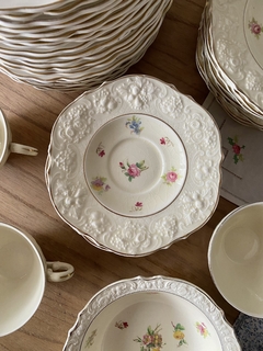 Taza de te con plato Crown Ducal - comprar online