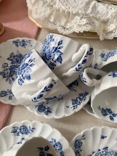 Imagen de Set x 6 pocillos de cafe con plato Johnson Bros Devon Sprays