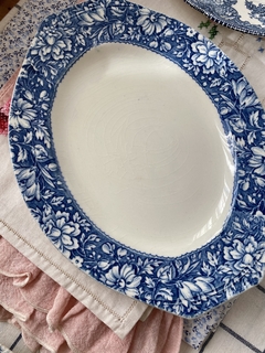 Fuente rabanera 22x16,5cm Meakin England Kingsland (craquel transparente) - HappyTea! - Vajilla vintage