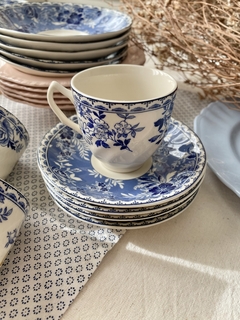 Taza de cafe con plato Johnson Bros Devon Cottage