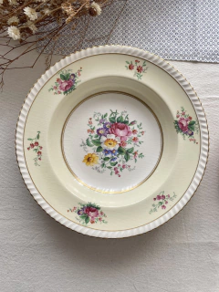 Plato hondo 25cm Johnson Bros Windsor (craquel transparente)