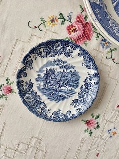 Plato de té 14cm Johnson Bros Coaching (con cachadura)