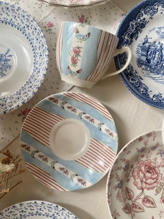 Taza de te con plato Johnson Bros Farmhouse chic