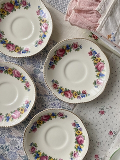 Taza de té con plato Woods Ivory Ware - comprar online