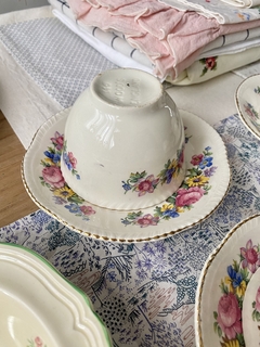 Taza de té con plato Woods Ivory Ware