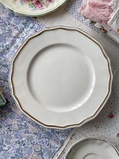 Set x 6 platos playos 23cm Alfred Meakin (ver description) - HappyTea! - Vajilla vintage