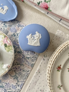 Alhajero/Pastillero Wedgwood Jasper Ware c1975 (ver medidas) en internet