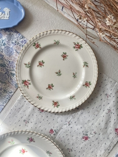 Plato de postre 18cm Johnson Bros (chip) (florcitas)