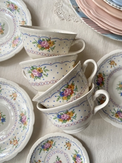 Taza de te con plato Swinnertons Majestic Vellum