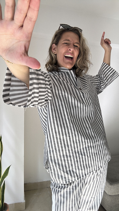 Blusa Mao Rayada