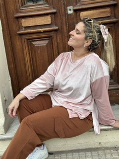 Blusa Velvet Color Rosa Pastel en internet