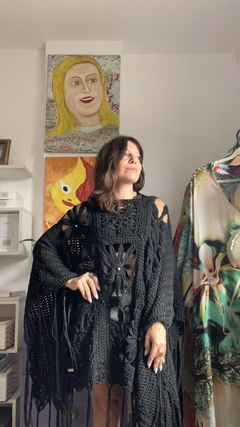 Poncho Selene (a pedido) en internet