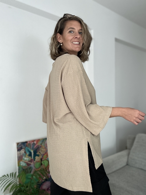 Blusa Color Beige - comprar online