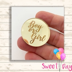 Tag Boy or Girl (10 unidades)